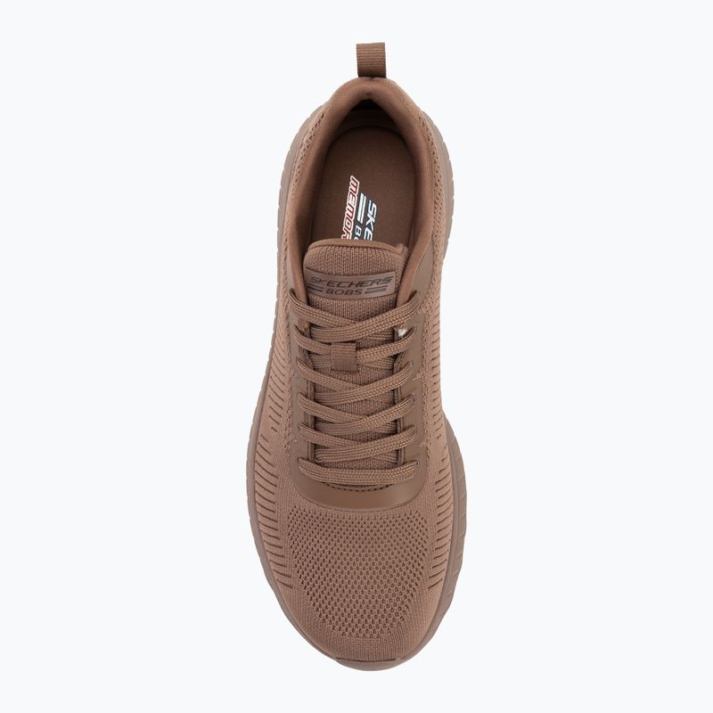Дамски обувки SKECHERS Bobs Squad Chaos Face Off pink 5