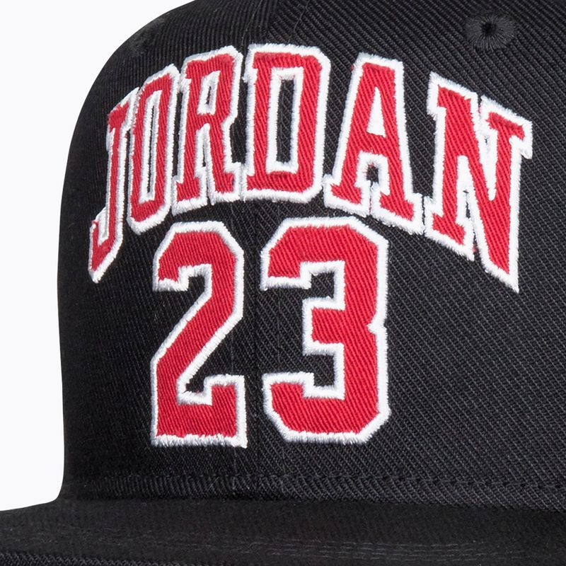 Детска шапка с козирка Nike Jordan Jersey Flatbrim black 5