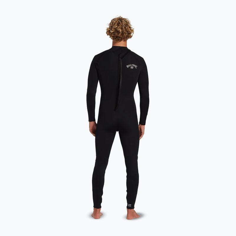 Мъжки неопренов костюм за плуване Billabong 4/3 mm Foil Back Zip black 2