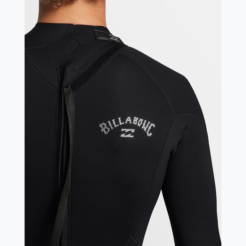 Мъжки неопренов костюм Billabong 4/3 mm Foil Back Zip black 5