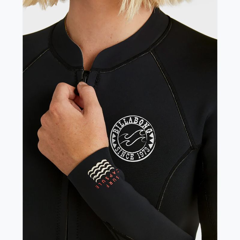 Дамски неопренов костюм за плуване  Billabong 2/2 mm Salty Dayz Natural Spring black 5
