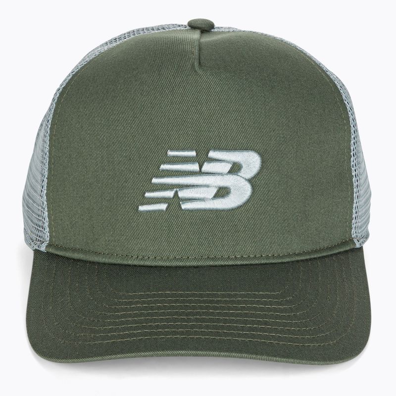 New Balance Lifestyle Athletics Trucker зелена бейзболна шапка 4