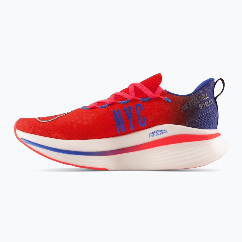 Мъжки обувки за бягане New Balance TCS New York City Marathon FuelCell SC Elite V3 червен NBMRCELNY3 3