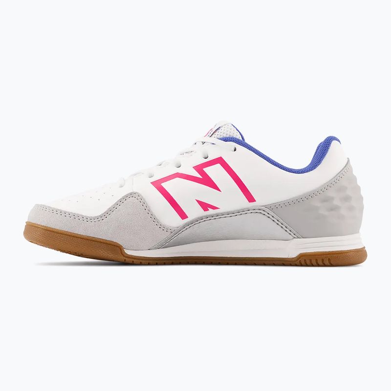 New Balance Audazo V6 Command IN детски футболни обувки бели 12