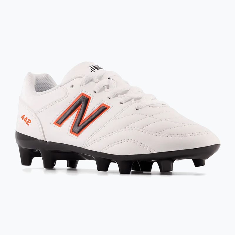 New Balance 442 V2 Academy FG детски футболни обувки бели JS43FWD2.M.035 10