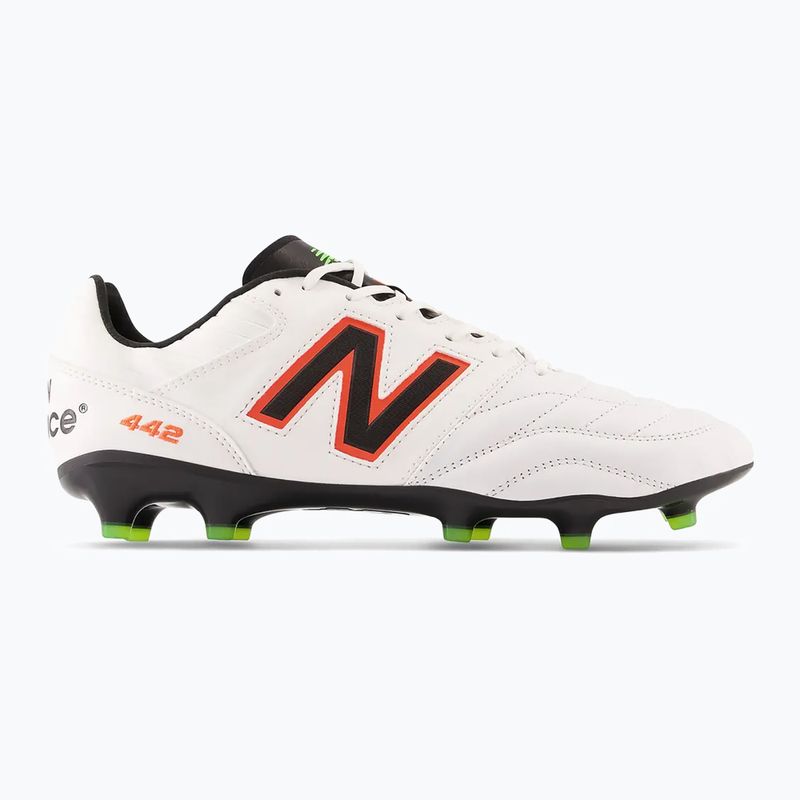 New Balance 442 V2 Pro FG мъжки футболни обувки в бяло и черно MS41FWD2.D.095 11