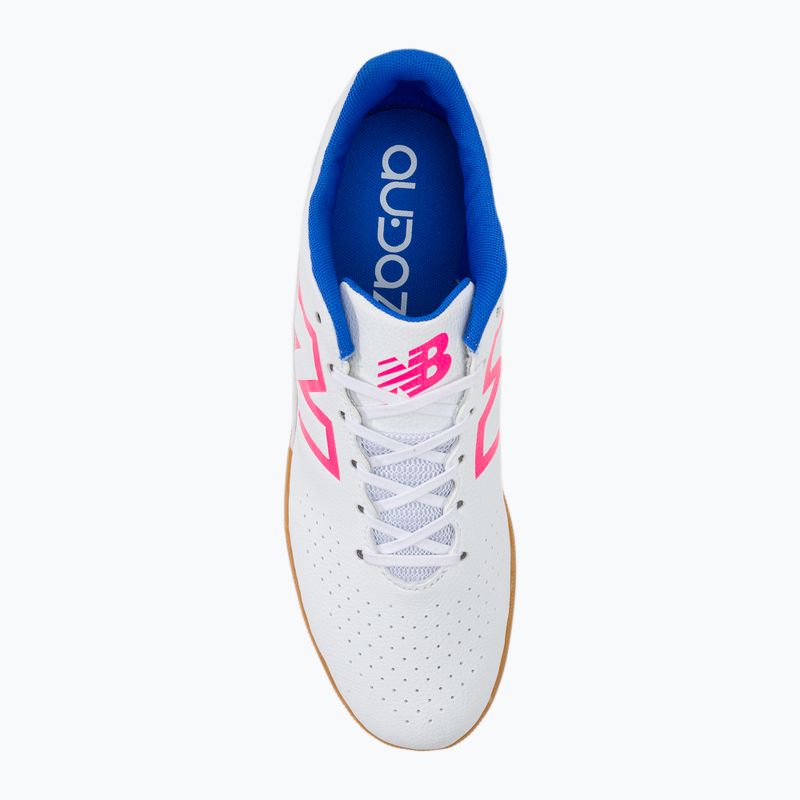 New Balance Audazo V6 Control IN футболни обувки бели SA3IWB6.D.120 6