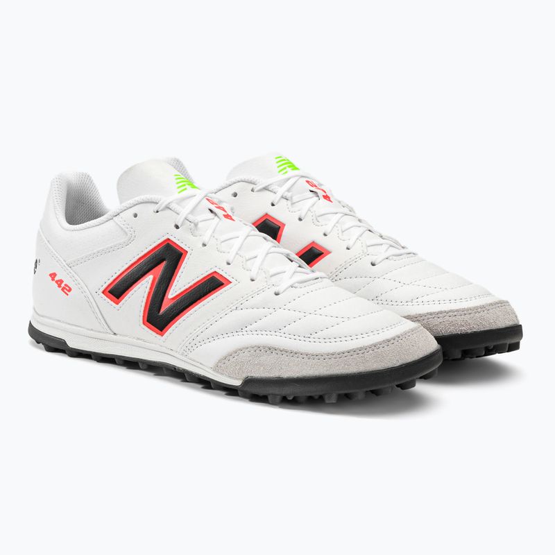 New Balance 442 V2 Team TF мъжки футболни обувки бели MS42TWD2.D.080 4