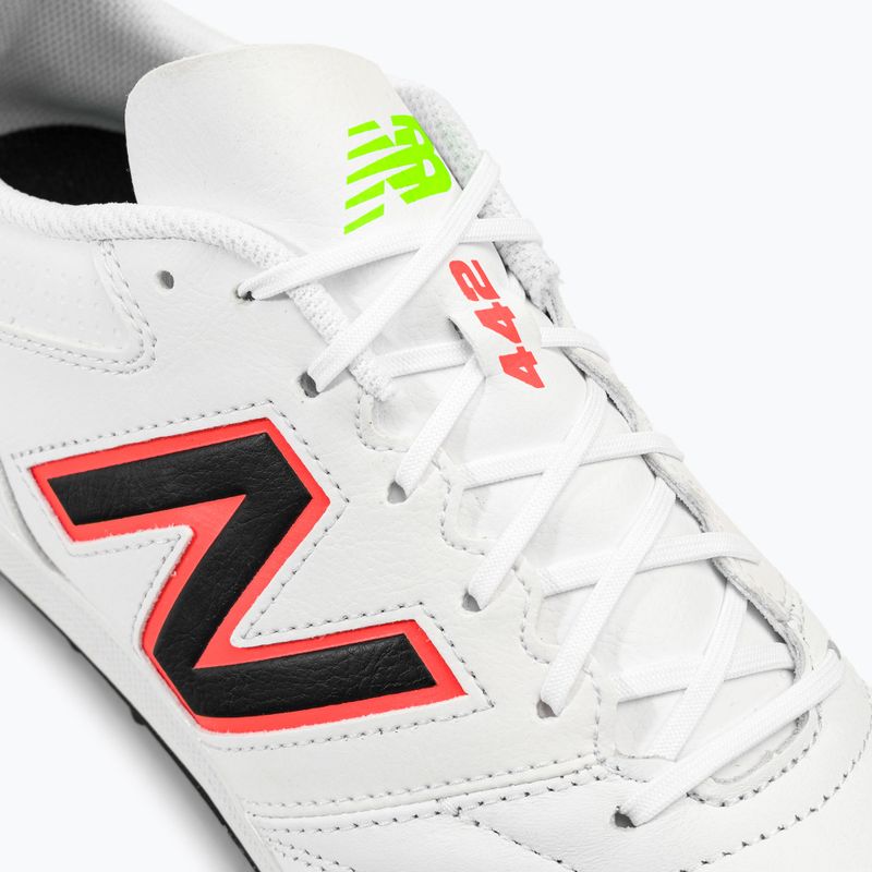 New Balance 442 V2 Team TF мъжки футболни обувки бели MS42TWD2.D.080 8