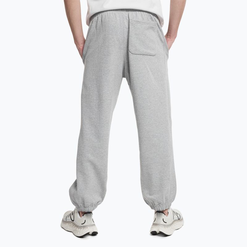 New Balance Athletics Remastered French Terry сив мъжки панталон за тренировка MP31503AG 3