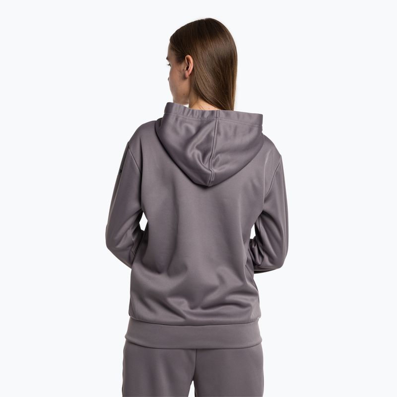 Дамски суитшърт за тренировки New Balance Relentless Performance Fleece Full Zip сив WJ13174 3