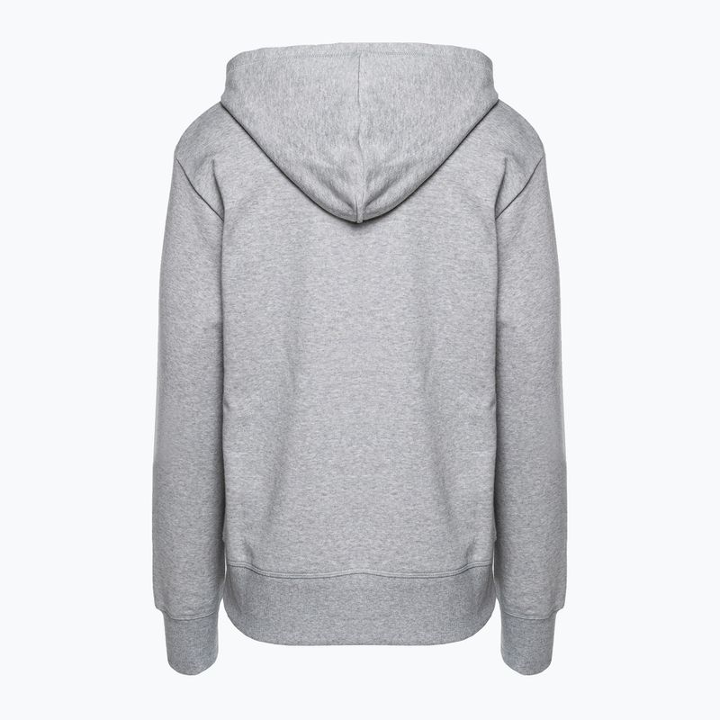 Суитшърт за тренировки за жени New Balance Essentials Stacked Logo French Terry Hoodie сив NBWT31533 6