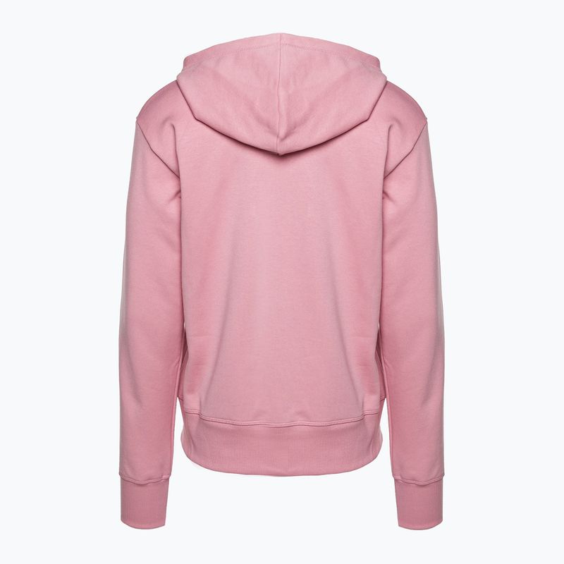 Суитшърт за тренировки за жени New Balance Essentials Stacked Logo French Terry Hoodie pink WT31533HAO 6