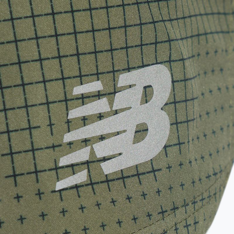 Мъжки къси панталони за бягане New Balance Printed Impact Run 5" Green MS21269DON 9