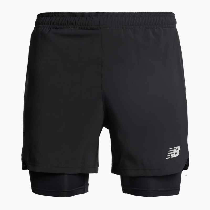 New Balance Accelerate Pacer 5" къси панталони за бягане за мъже, черни MS31244BK 5