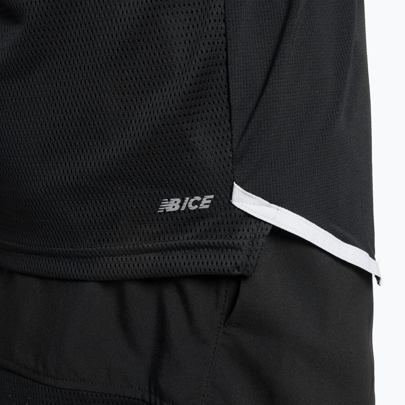 Мъжка тениска за бягане New Balance Top Accelerate Pacer black MT31241BK 5