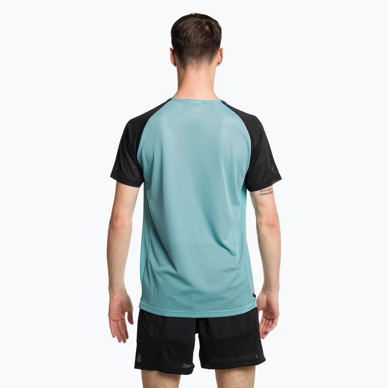 Мъжка тениска за бягане New Balance Top Accelerate Pacer blue MT31241FAD 3