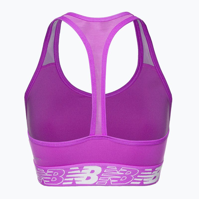 New Balance NB Pace Bra 3.0 фитнес сутиен лилав NBWB11034 7