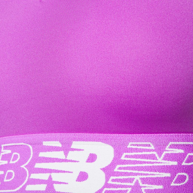 New Balance NB Pace Bra 3.0 фитнес сутиен лилав NBWB11034 8
