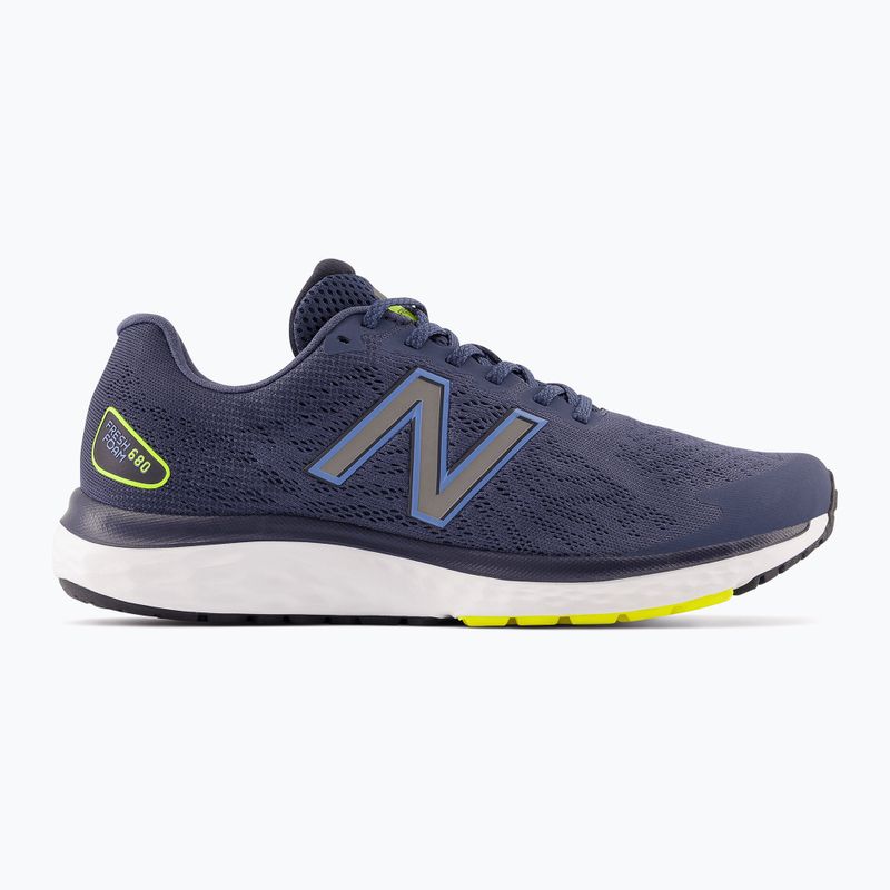 Мъжки обувки за бягане New Balance W680V7 тъмносин NBM680C 11