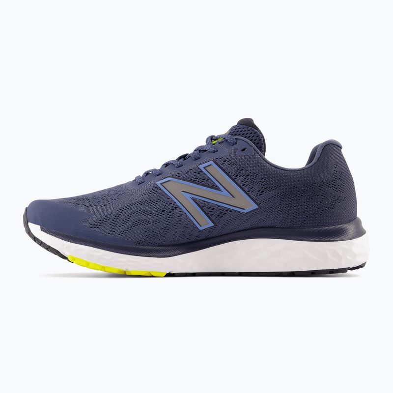 Мъжки обувки за бягане New Balance W680V7 тъмносин NBM680C 12