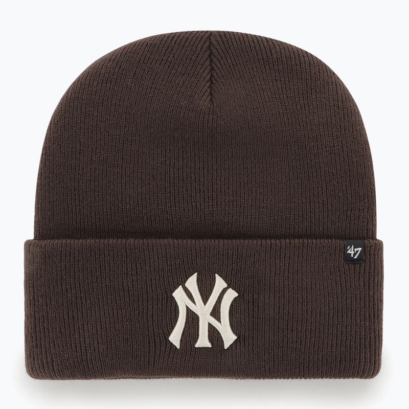 Зимна шапка 47 Brand MLB New York Yankees Haymaker brown