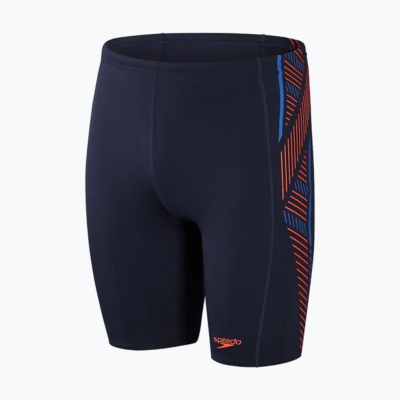 Мъжки бански Speedo Tech Panel navy/orange 5