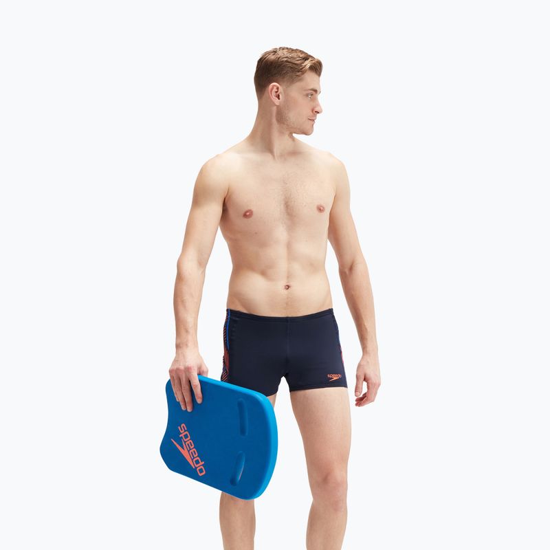 Мъжки боксерки за плуване Speedo Tech Panel navy/orange 7