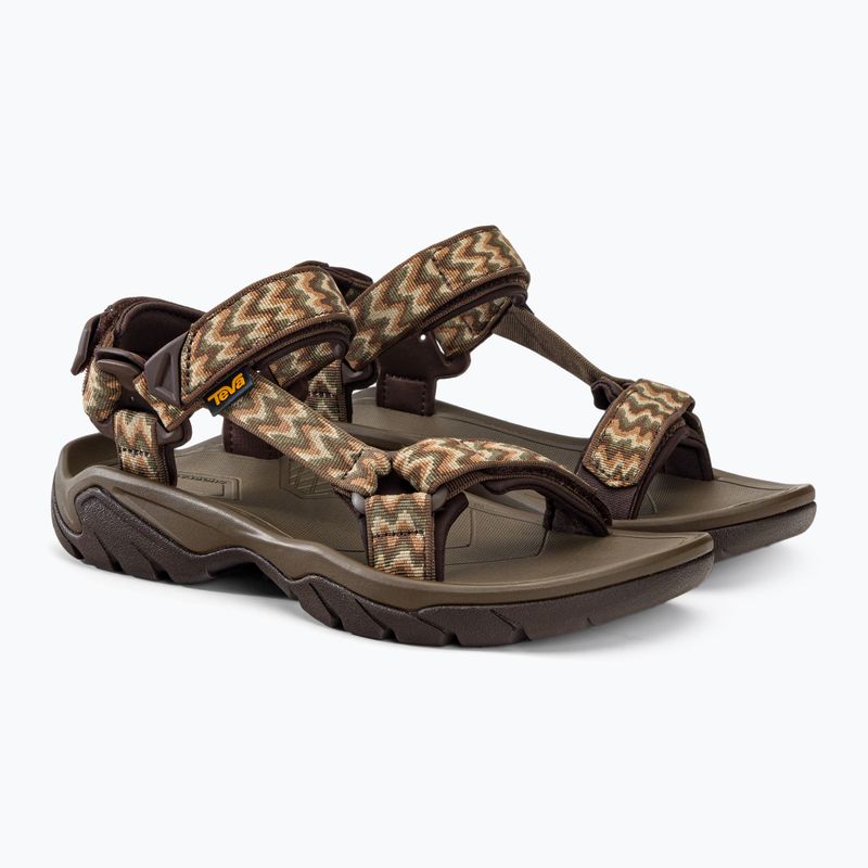 Teva Terra Fi 5 Universal мъжки сандали за туризъм кафяви 1102456 4