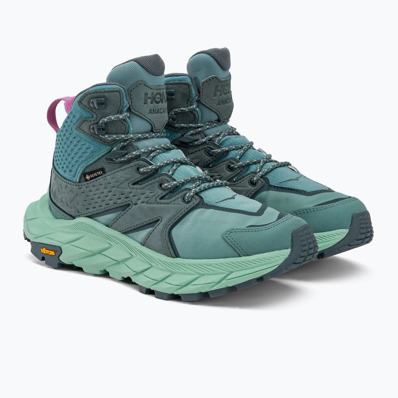 Дамски ботуши за трекинг HOKA Anacapa Mid GTX green 1119372-TMGR 6