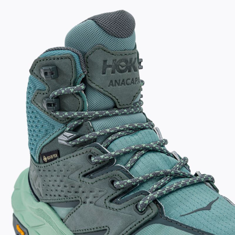 Дамски ботуши за трекинг HOKA Anacapa Mid GTX green 1119372-TMGR 12