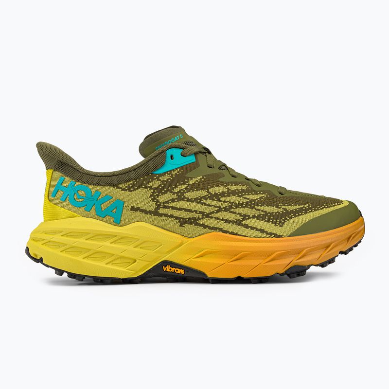 Мъжки обувки за бягане HOKA Speedgoat 5 avocado/passion fruit 2