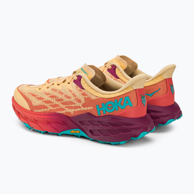 Дамски обувки за бягане HOKA Speedgoat 5 impala/flame 1123158-IFLM 5