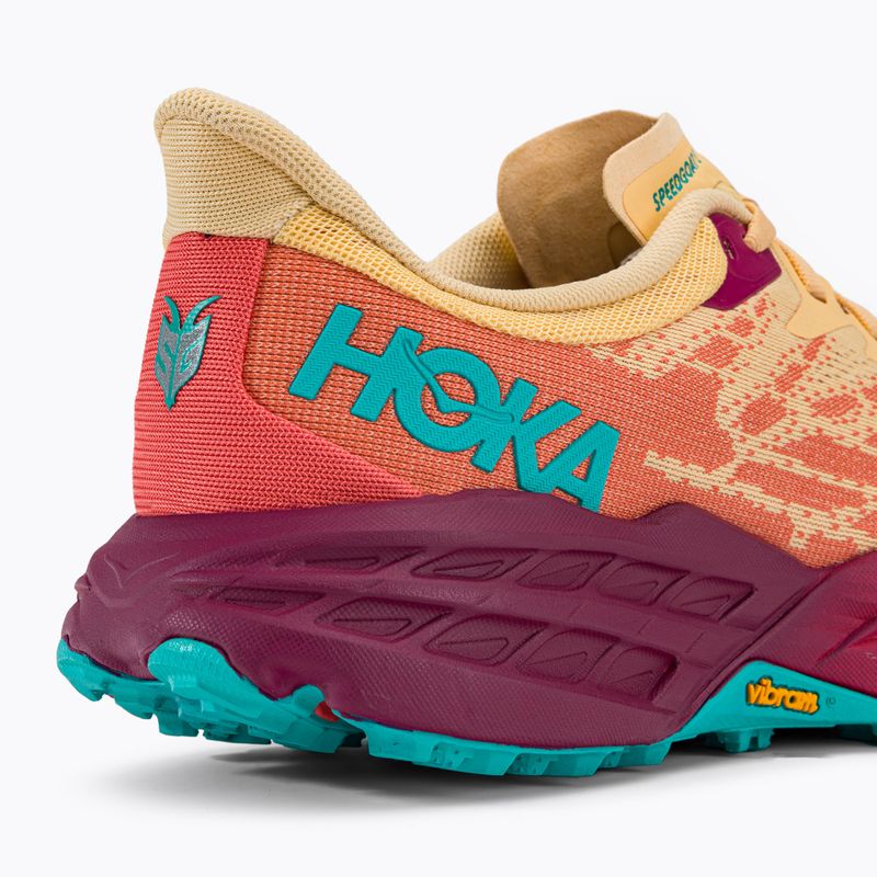 Дамски обувки за бягане HOKA Speedgoat 5 impala/flame 1123158-IFLM 9