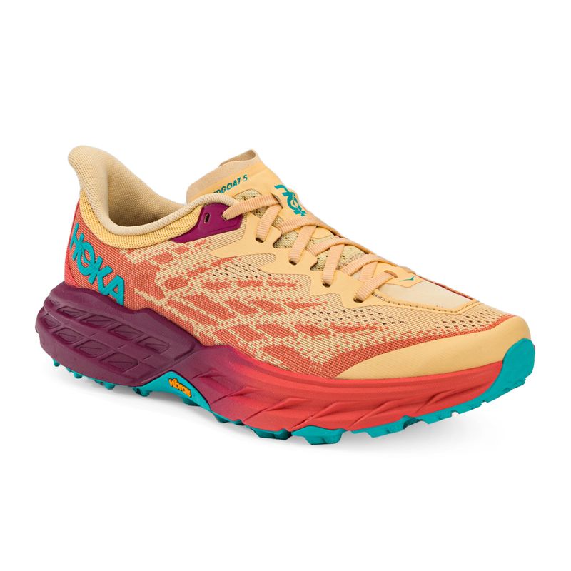 Дамски обувки за бягане HOKA Speedgoat 5 impala/flame 1123158-IFLM 15