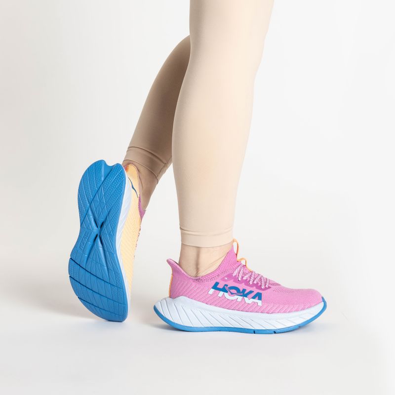 Дамски обувки за бягане HOKA Carbon X 3 cyclamen/impala 2