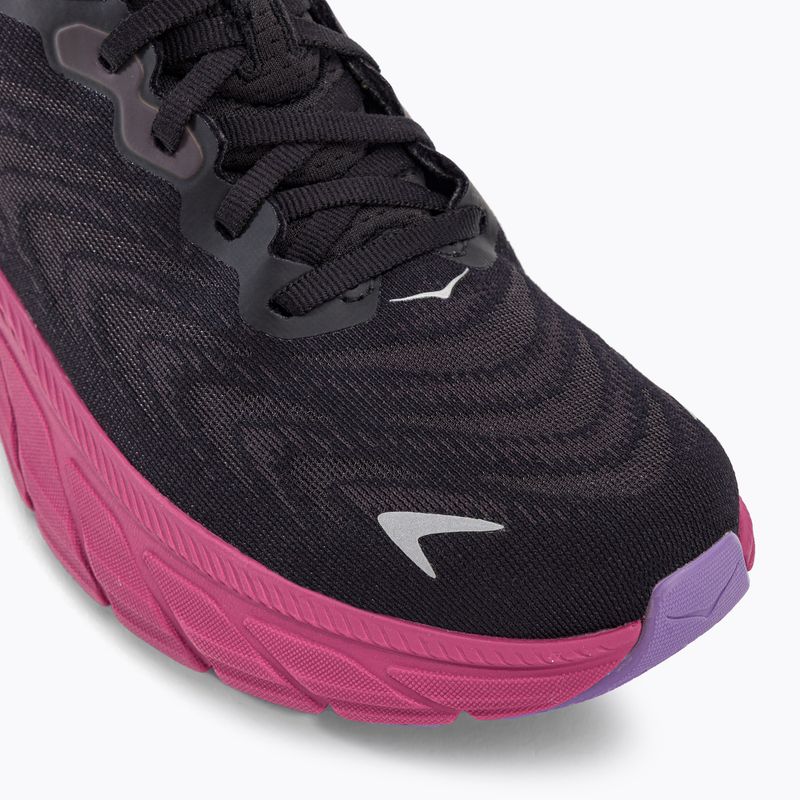 Дамски обувки за бягане HOKA Arahi 6 black-pink 1123195-BPYR 7