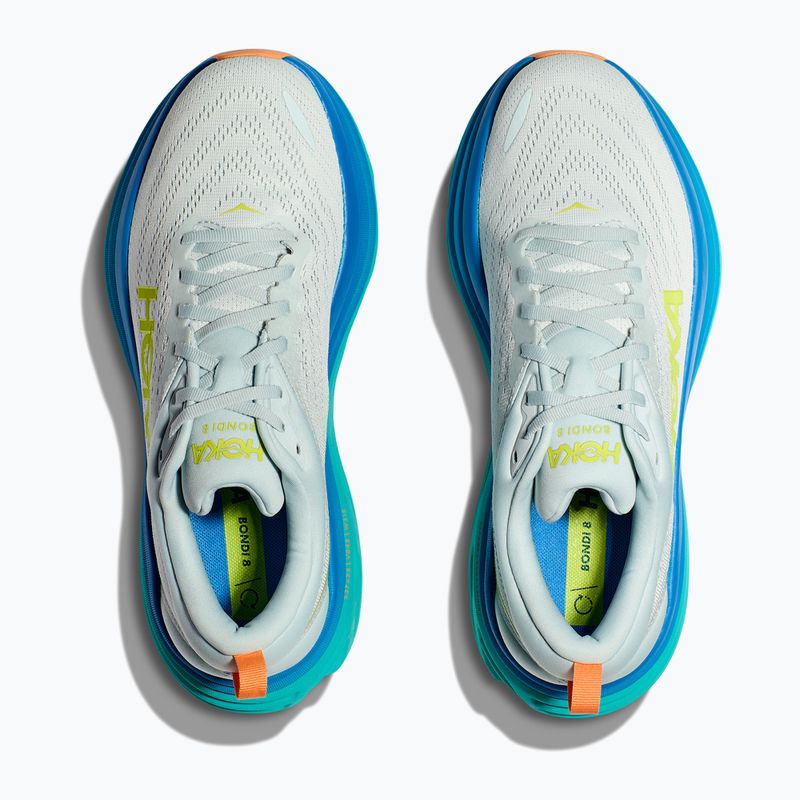 HOKA Bondi 8 мъжки обувки за бягане ice flow/bit of blue 5