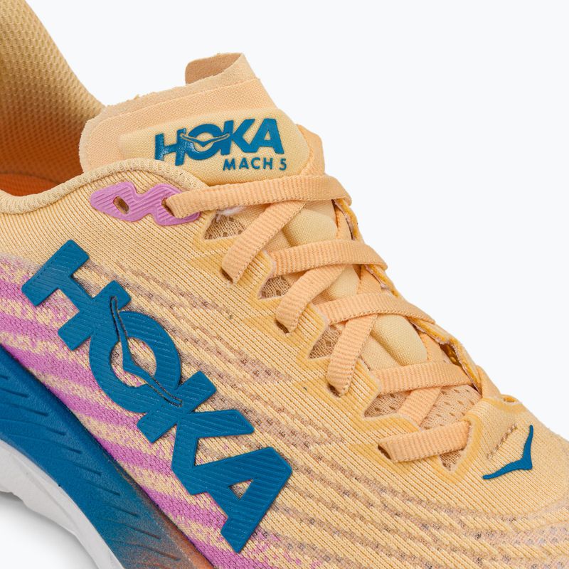 Дамски обувки за бягане HOKA Mach 5 orange-purple 1127894-ICYC 10