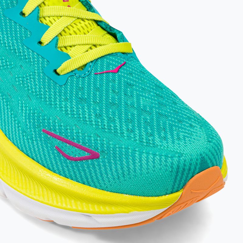 HOKA мъжки обувки за бягане Clifton 9 green 1127895-CEPR 8