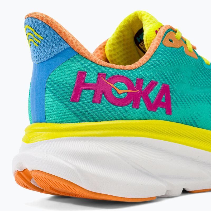 HOKA мъжки обувки за бягане Clifton 9 green 1127895-CEPR 10
