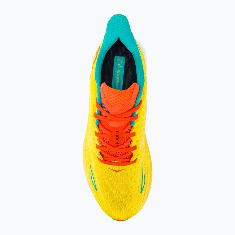 Мъжки обувки за бягане HOKA Clifton 9 passion fruit/maize 6