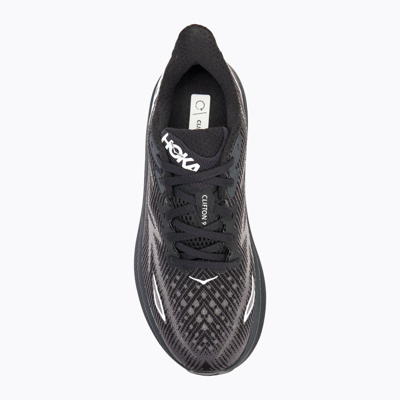 Дамски обувки за бягане HOKA Clifton 9 black/white 5