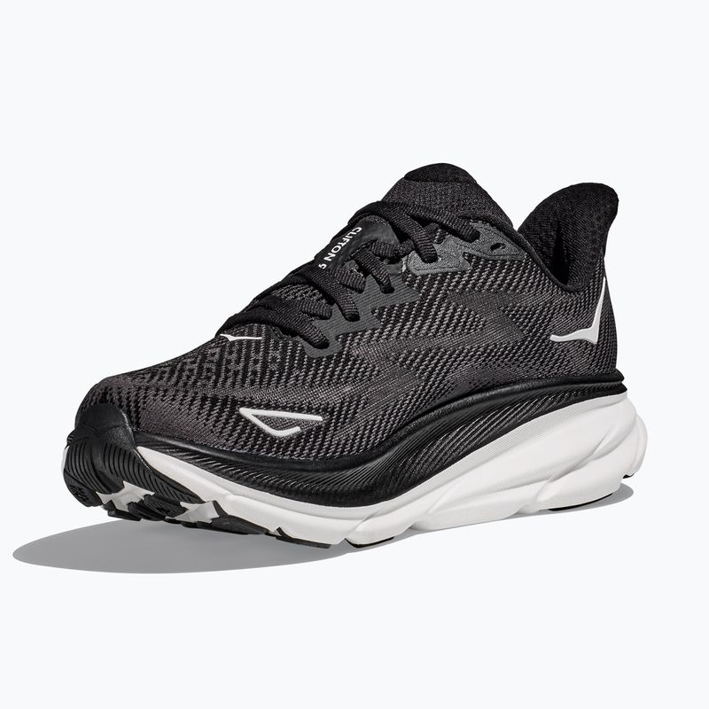 Дамски обувки за бягане HOKA Clifton 9 black/white 11