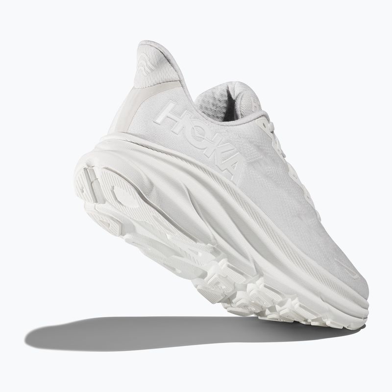 Дамски обувки за бягане HOKA Clifton 9 white/white 12