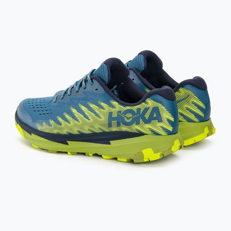 Мъжки обувки за бягане HOKA Torrent 3 bluesteel/dark citron 3