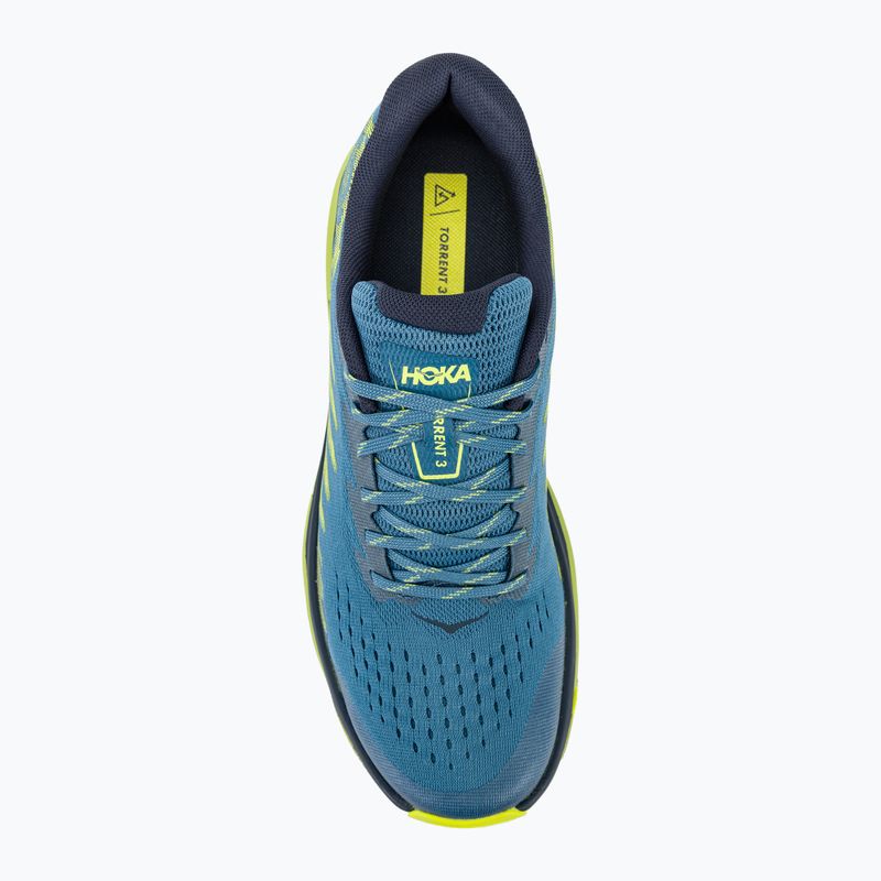 Мъжки обувки за бягане HOKA Torrent 3 bluesteel/dark citron 6