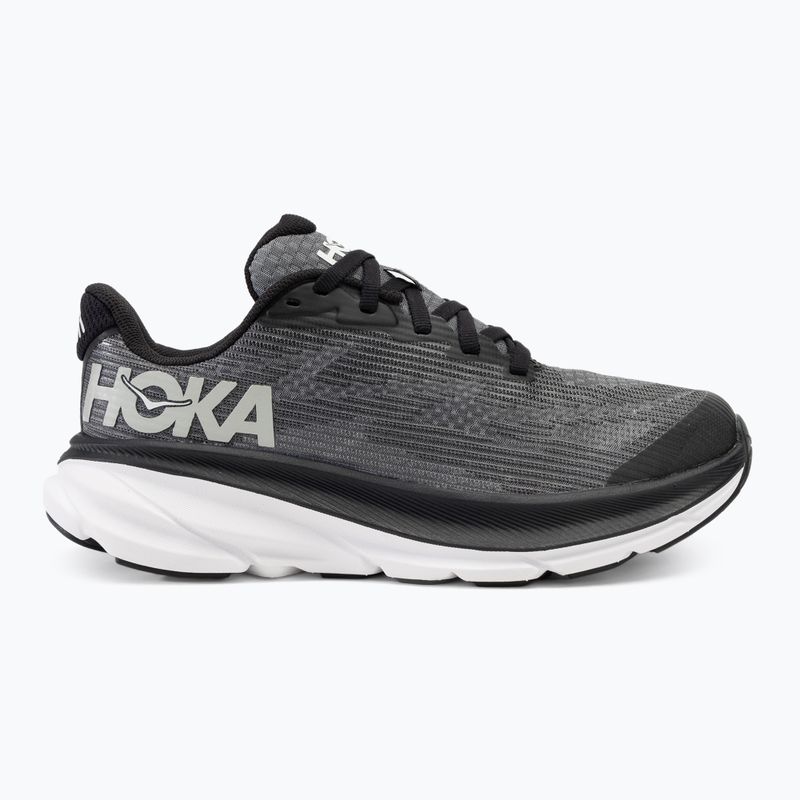 Детски обувки за бягане HOKA Clifton 9 black/white 2