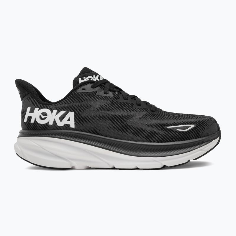 Мъжки обувки за бягане HOKA Clifton 9 Wide black/white 2