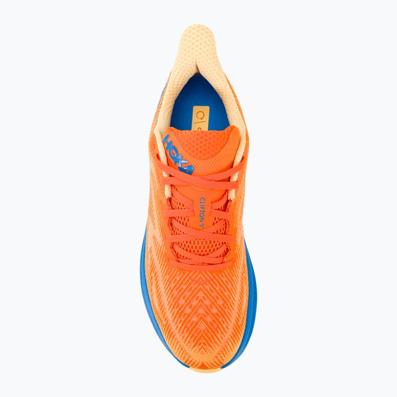 Мъжки обувки за бягане HOKA Clifton 9 Wide vibrant orange/impala 6